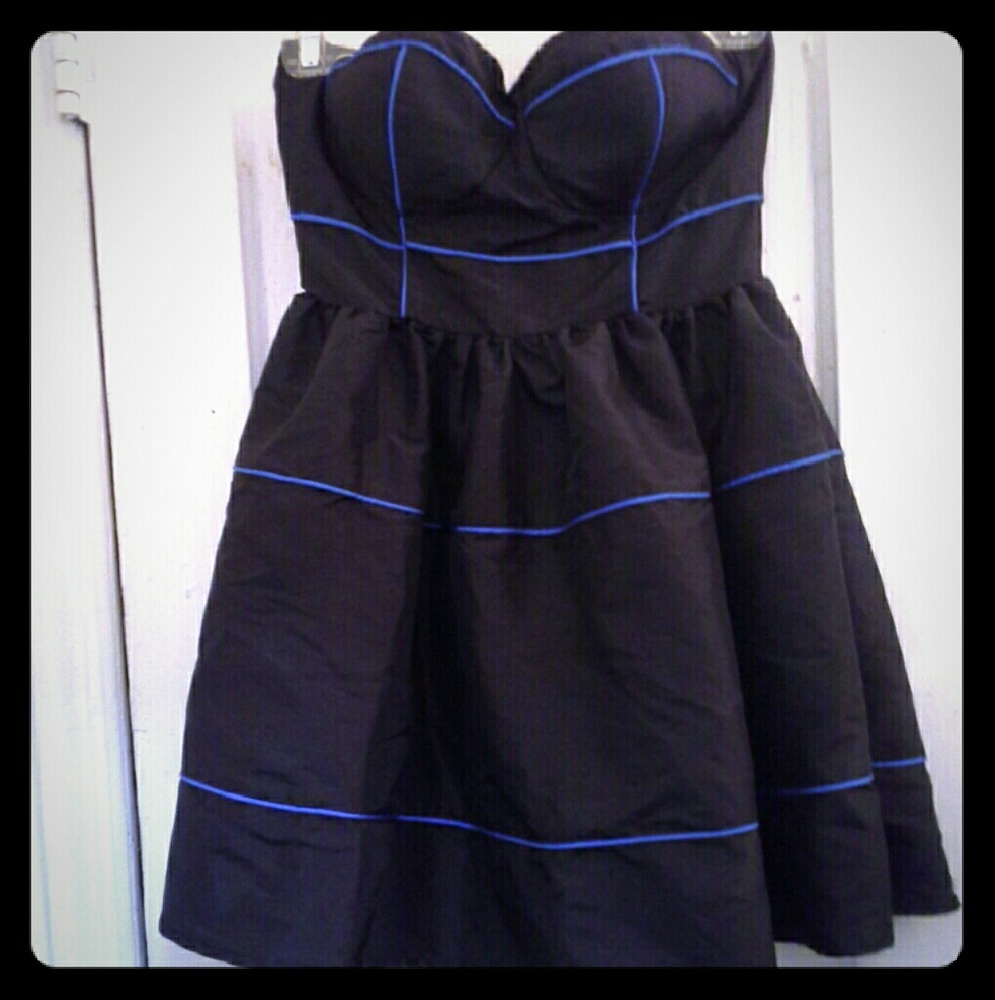 Twelve By Twelve Strapless Mini Dress